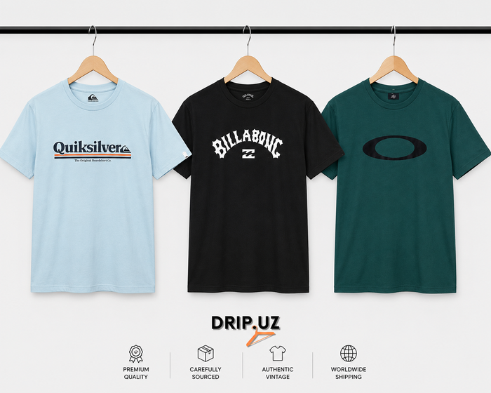 T-Shirts -Oakley, Quicksilver, Billabong, Hurley
