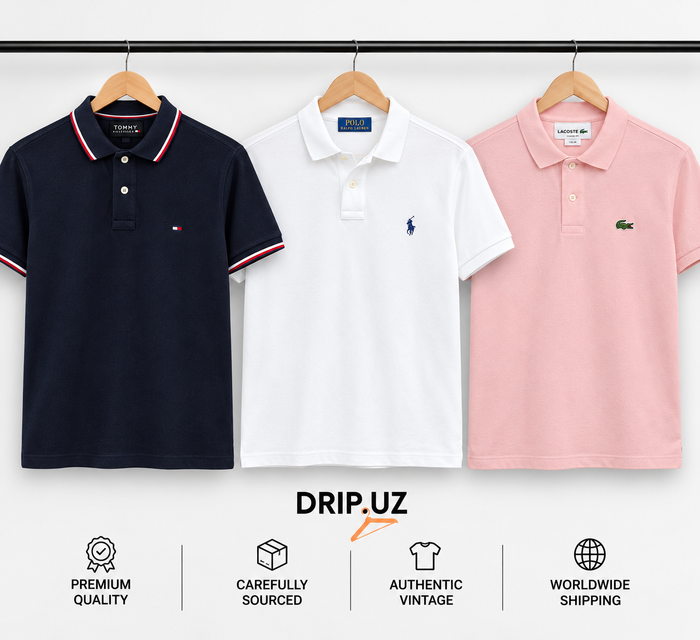 Top Brand Polo Shirts – Ralph Lauren, Tommy Hilfiger, Lacoste, Fred Perry