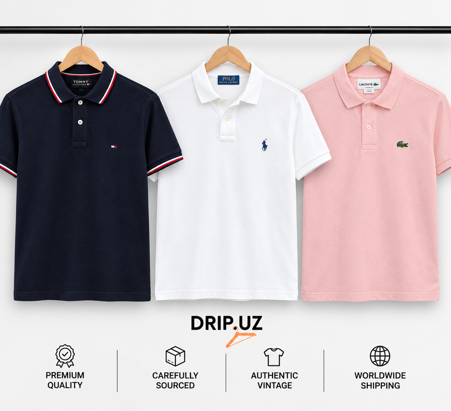 Top Brand Polo Shirts – Ralph Lauren, Tommy Hilfiger, Lacoste, Fred Perry