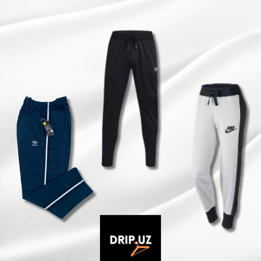 Mixed Track Pants