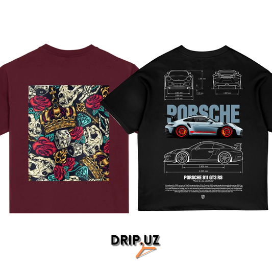 Printed T-Shirts- Ed Hardy, Santa Cruz, Thrasher and others.