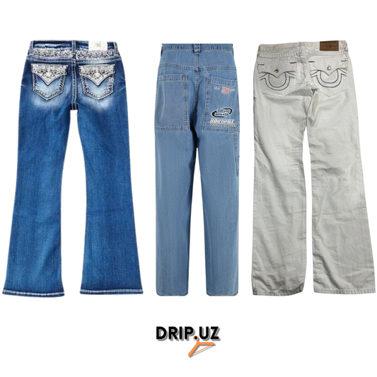 Women Branded Hip Hop Jeans